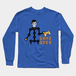 Skeleton Gamer Long Sleeve T-Shirt